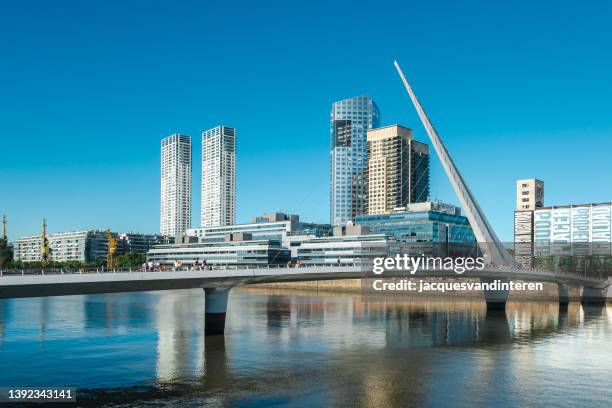 the new city development of puerto madero near the city centre of buenos aires, argentina, south america - puerto madero 個照片及圖片檔