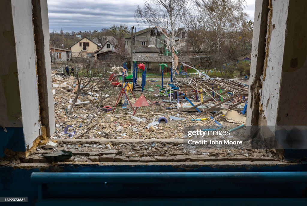 Mass Graves And Other Russian Atrocities Unearthed In Towns Near Kyiv
