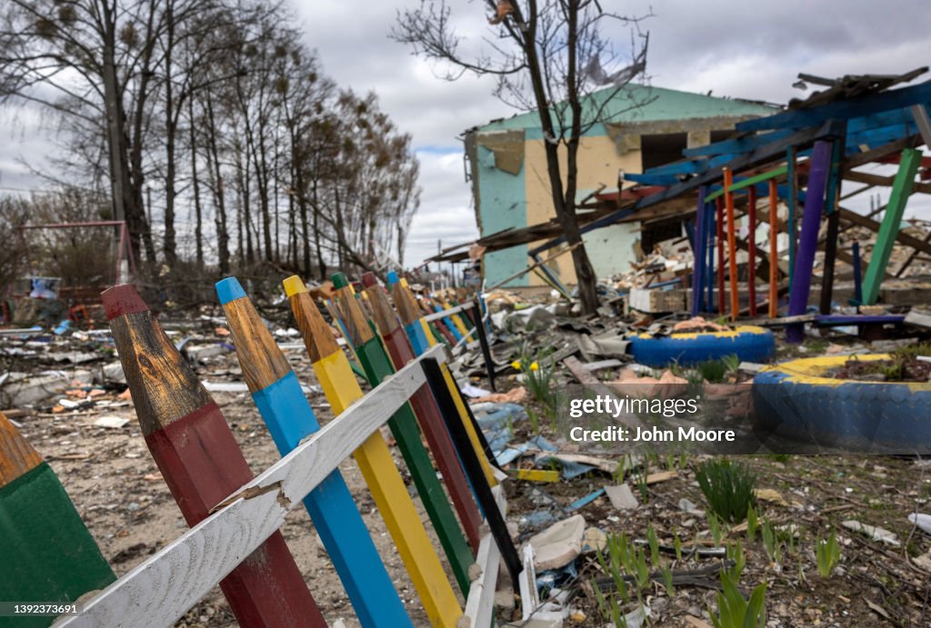 Mass Graves And Other Russian Atrocities Unearthed In Towns Near Kyiv