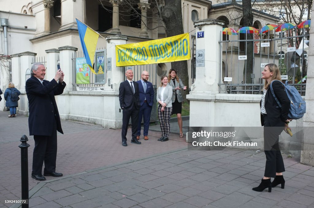 Markey At JCC Krakow