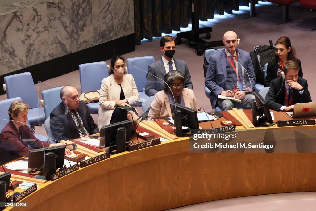 United Nations Security Council Meets On Situation In Ukraine