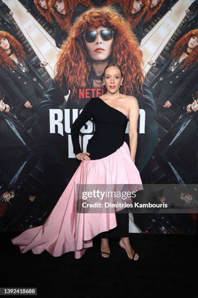 Chloe Sevigny attends Netflix's "Russian Doll" Season 2 Premiere at The Bowery Hotel on April 19, 2022 in New York City.