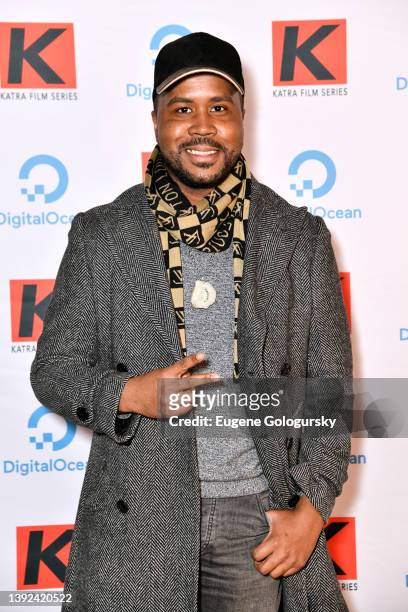 Antoine Von Boozier attends the 11th Katra Film Series event at Regal E-Walk 4DX & RPX on April 19, 2022 in New York City.