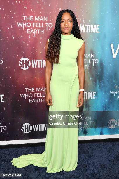 Naomie Harris attends the Showtime's "The Man Who Fell To Earth" New York Premiere at Museum of Modern Art on April 19, 2022 in New York City.