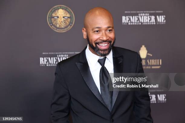 Actor Columbus Short attends the 2022 Pan African Film & Arts Festival - Opening Night Gala Premiere of "Remember Me, The Mahalia Jackson Story" at...