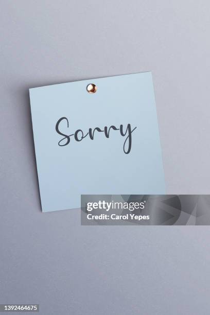 Sorry Gone Raving Note Sorry Spike Photos and Premium High Res Pictures - Getty Images