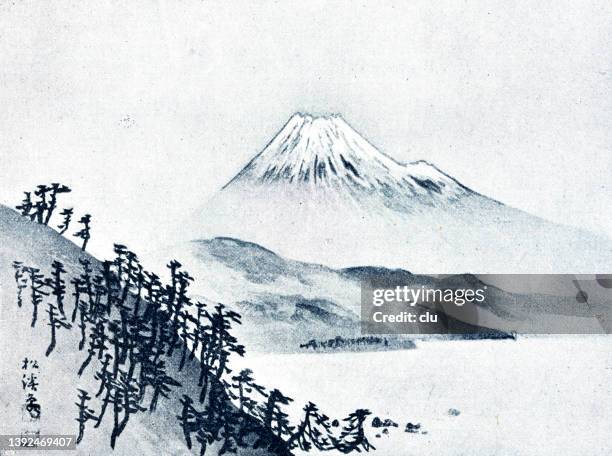 6,457 Vintage Japanese Landscape Stock Photos, High-Res Pictures