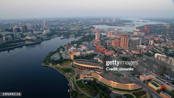 canadian museum of history in gatineau - ottawa stock-fotos und bilder