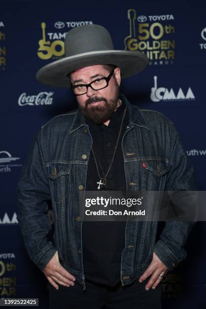 Andrew Farriss attends the 2022 Golden Guitar Awards on April 20, 2022 in Tamworth, Australia. The Golden Guitar Awards are Australia's...