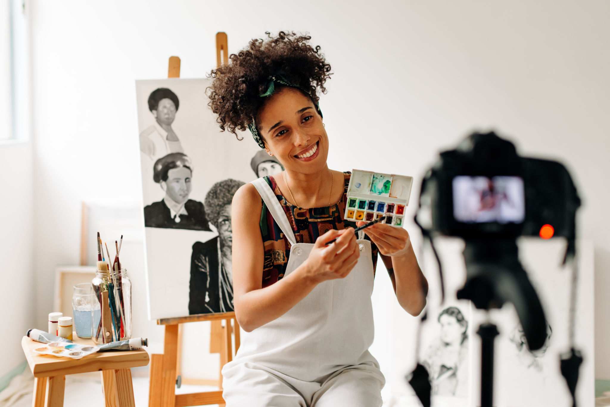 online presence artist