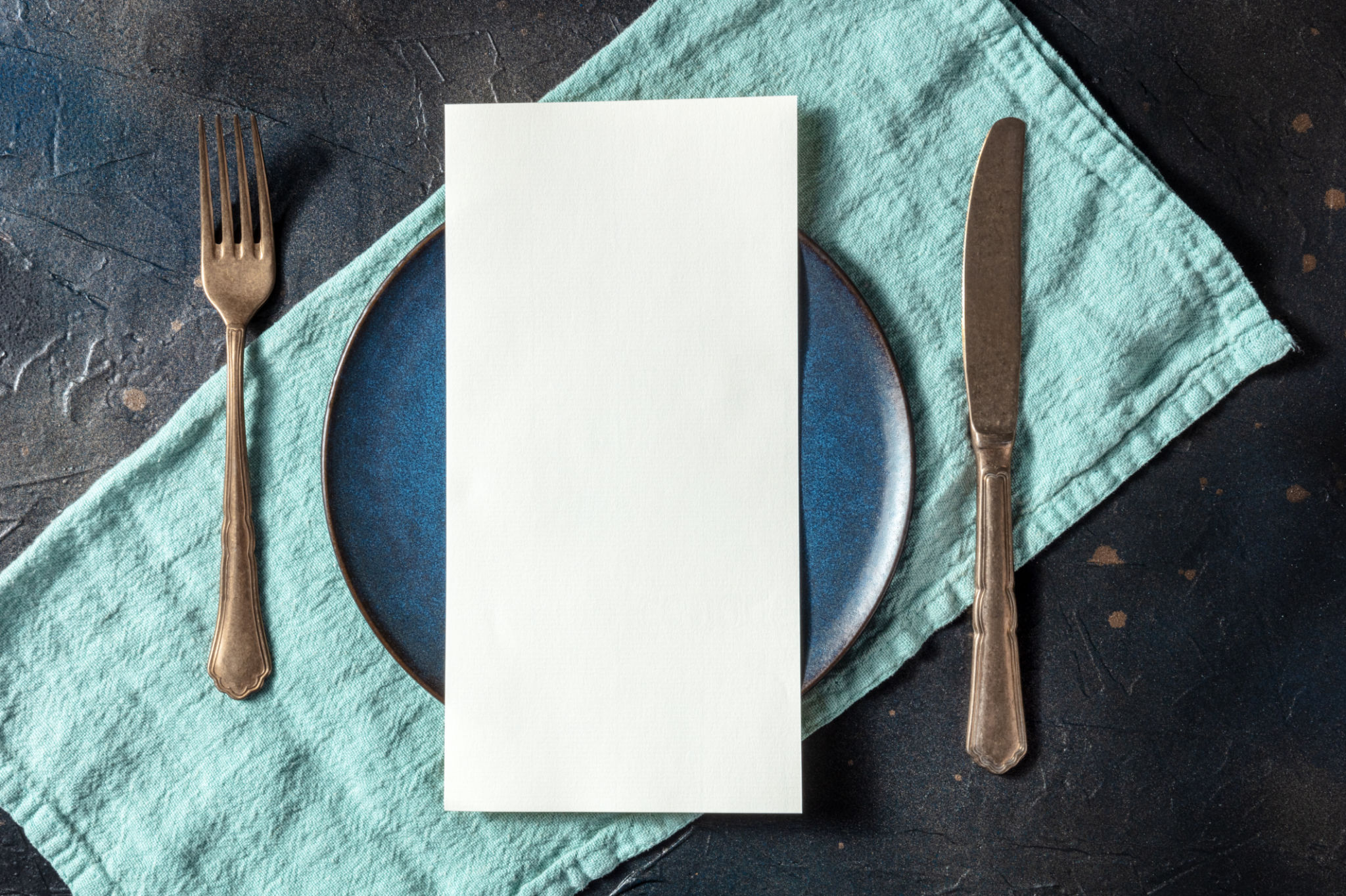 restaurant menu