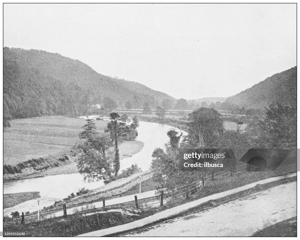 Antique photograph of Ireland: Vale of Avoca, County Wicklow