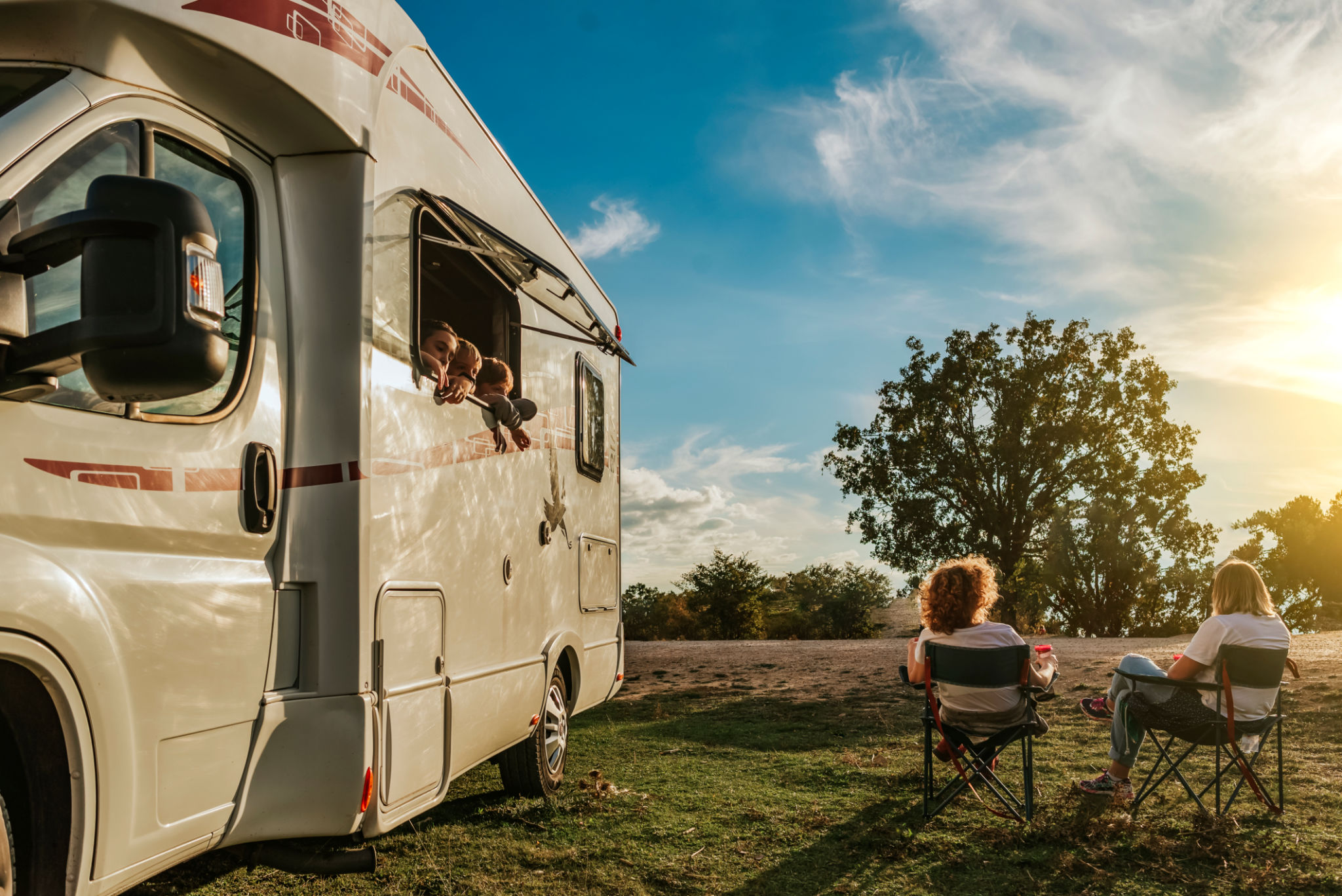happy rv family