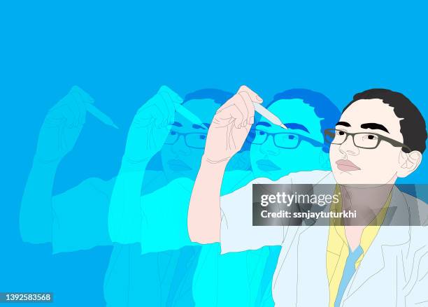 medical student - indian college students stock illustrations