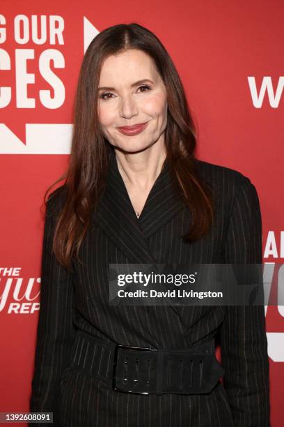 Geena Davis attends 'Raising Our Voices: Setting Hollywood's Inclusion Agenda' Inaugural Luncheon hosted by The Hollywood Reporter at The Maybourne...
