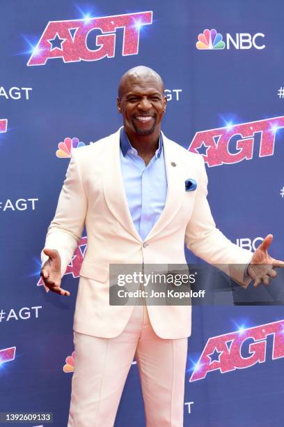 Terry Crews attends the "America's Got Talent" Season 17 Kick-Off Red Carpet at Pasadena Civic Auditorium on April 20, 2022 in Pasadena, California.