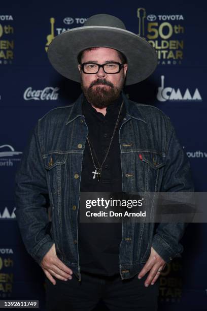 Andrew Farriss attends the 2022 Golden Guitar Awards on April 20, 2022 in Tamworth, Australia. The Golden Guitar Awards are Australia's...