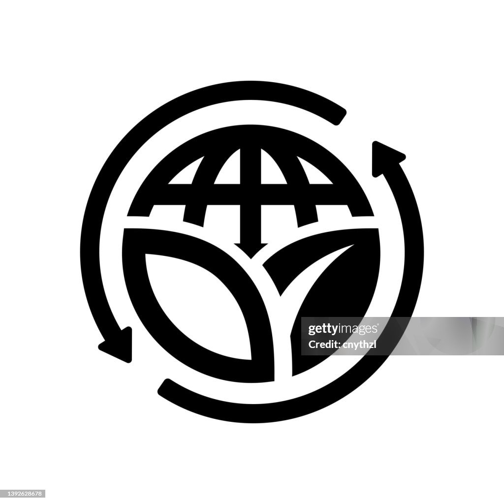 Nachhaltigkeitsbezogenes Symbol