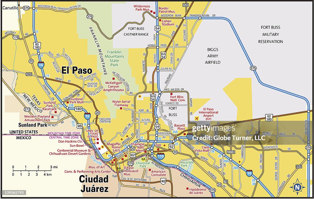 El Paso, Texas area