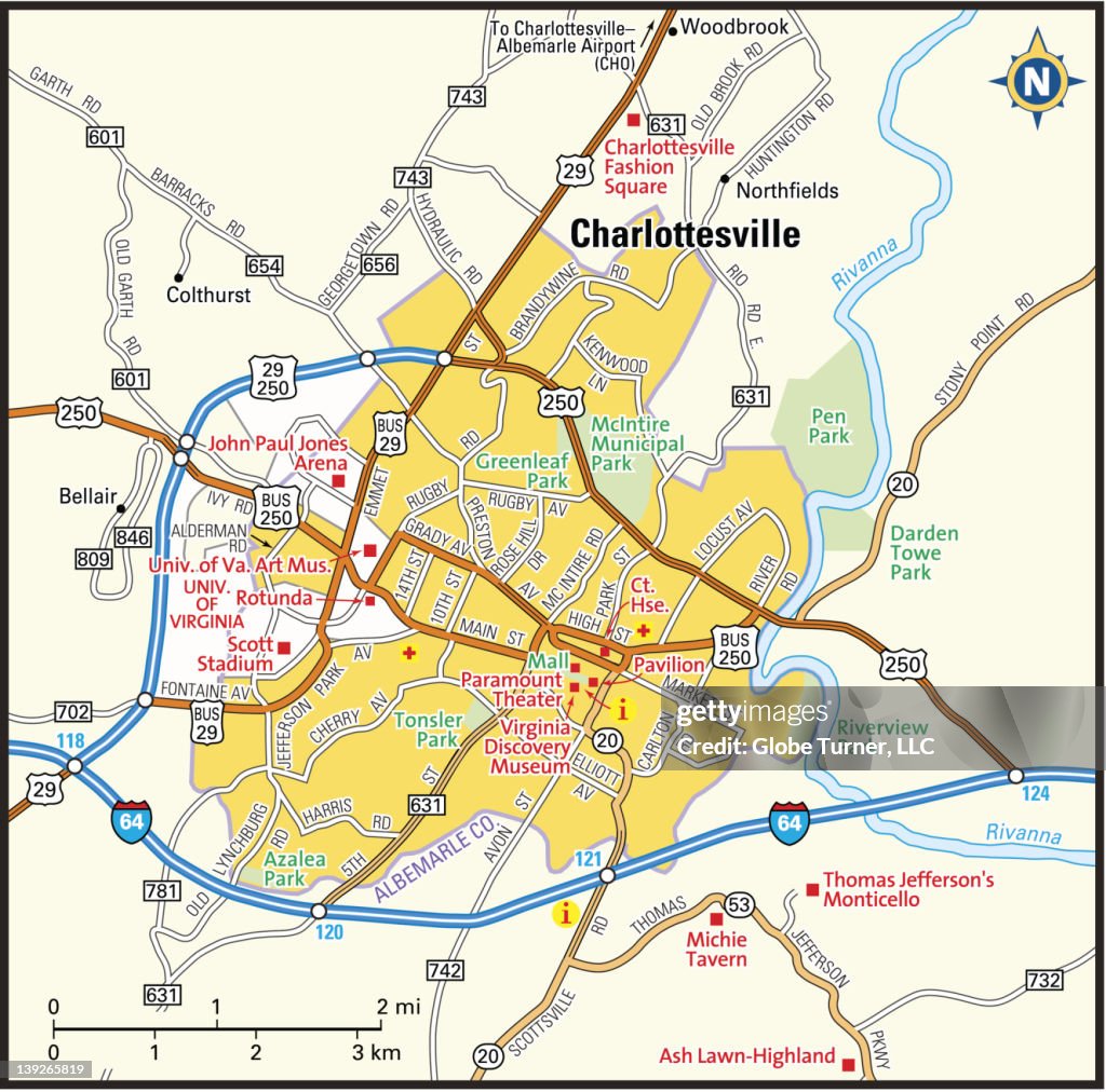 Charlottesville, Virginia area