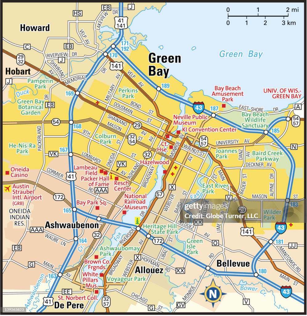 Green Bay, Wisconsin area