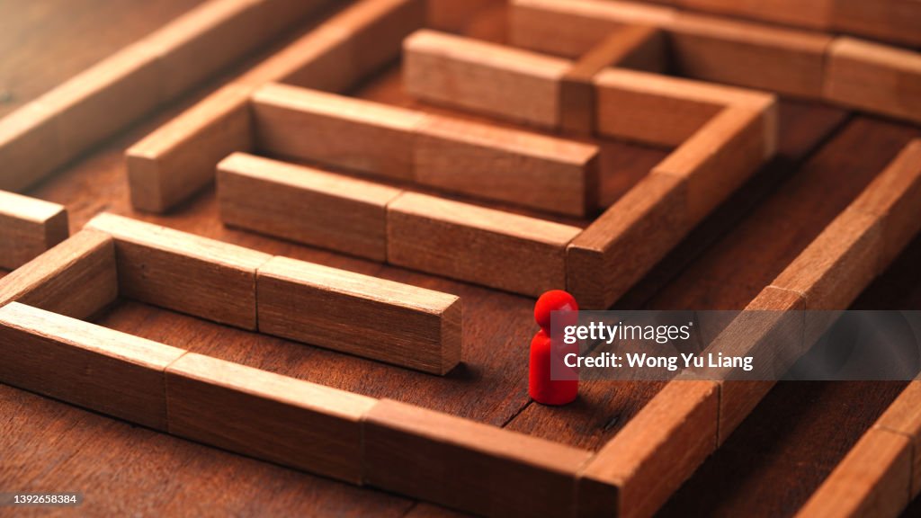 Difficult Maze With Solution
