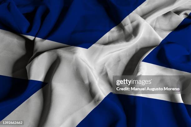 flag of scotland - scotland flag 個照片及圖片檔