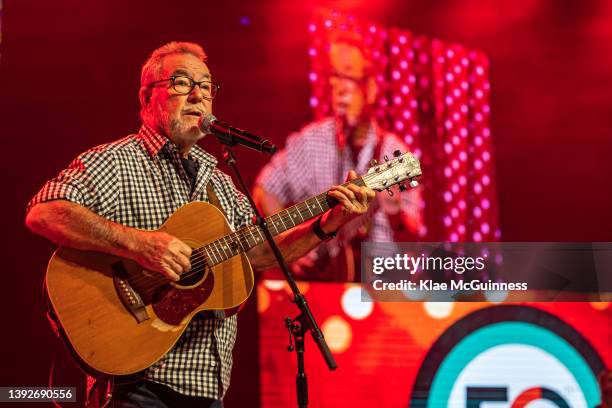 John Williamson performs during the Tamworth Country Music Festival 50th Anniversary Concert on April 21, 2022 in Tamworth, Australia.