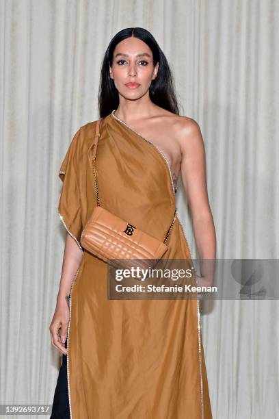 Lea T attends a celebration of the Lola bag, hosted by Burberry & Riccardo Tisci on April 20, 2022 in Los Angeles, California.