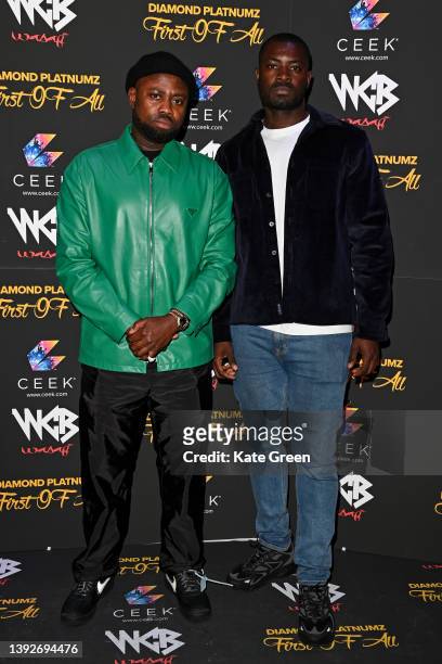 Jay Spio of Ceek attend the Diamond Platnumz "First Of All" Launch at Mondrian London, Shoreditch on April 12, 2022 in London, England.