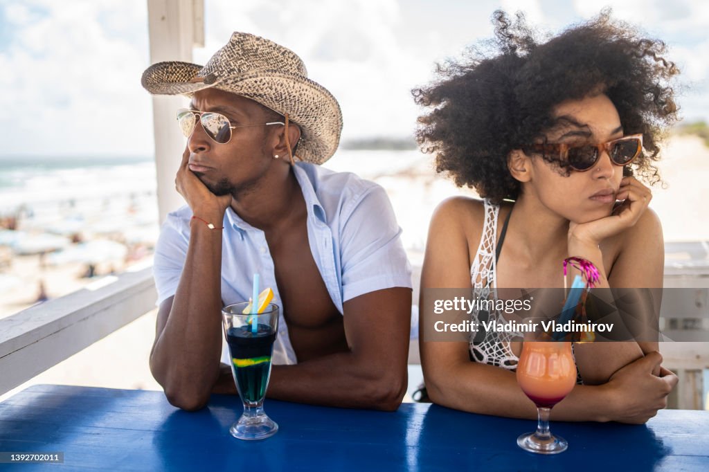 Relationship troubles during vacation