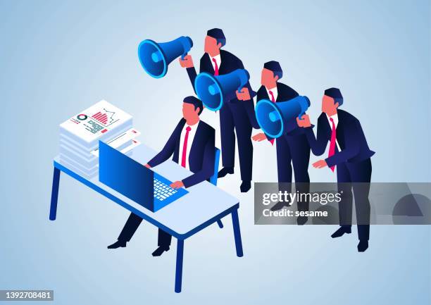 Manager Shouting 84 Angry Boss Shouting At Employee No Background High Res Illustrations ...