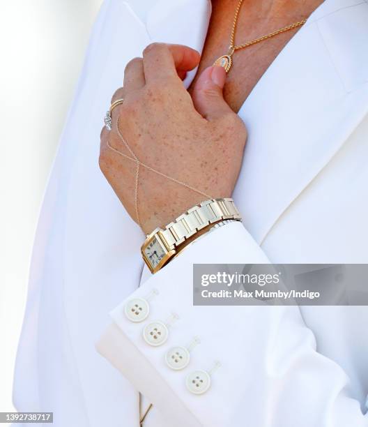 Meghan, Duchess of Sussex attends an Invictus Games Friends and Family reception hosted by the City of The Hague and the Dutch Ministry of Defence at...