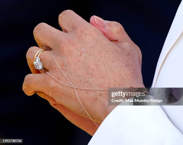 Meghan, Duchess of Sussex attends an Invictus Games Friends and Family reception hosted by the City of The Hague and the Dutch Ministry of Defence at...