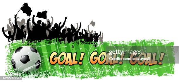scoring - aerial fields stock illustrations