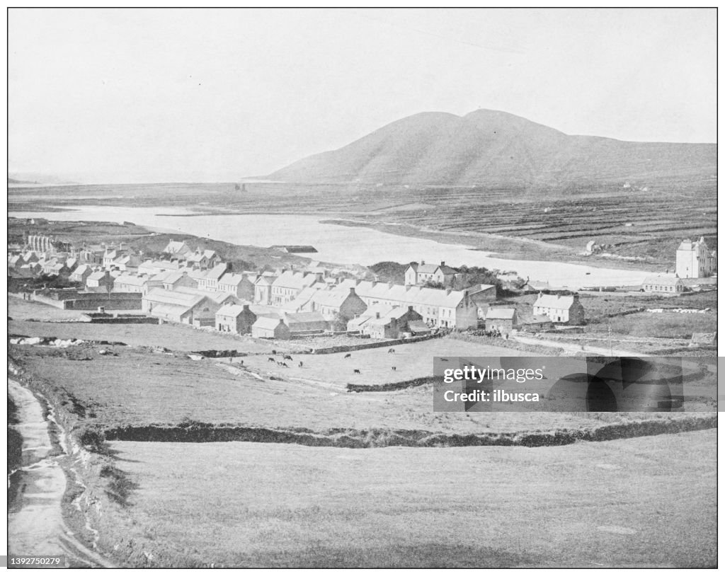 Antique photograph of Ireland: Cahirciveen, County Kerry