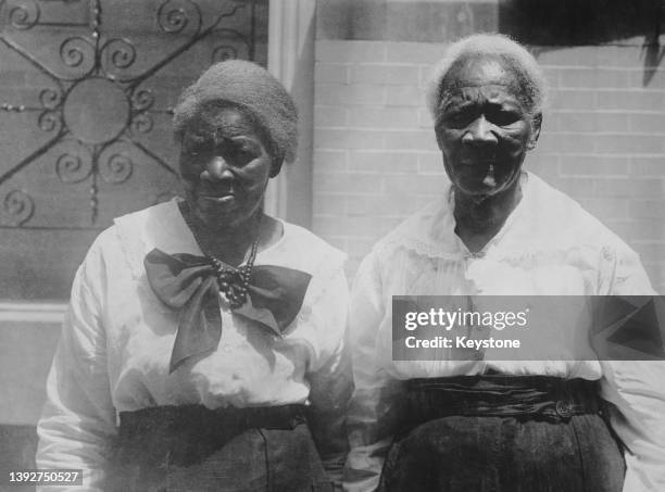 Susan Gallery and Tabby Page who were formerly enslaved labor at a plantation in Virginia from where they were separated before being reunited in...