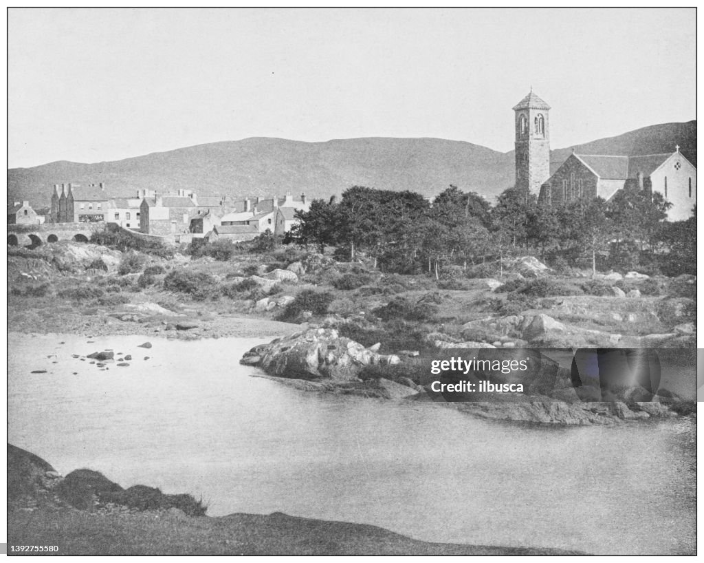 Antique photograph of Ireland: Sneem, County Kerry