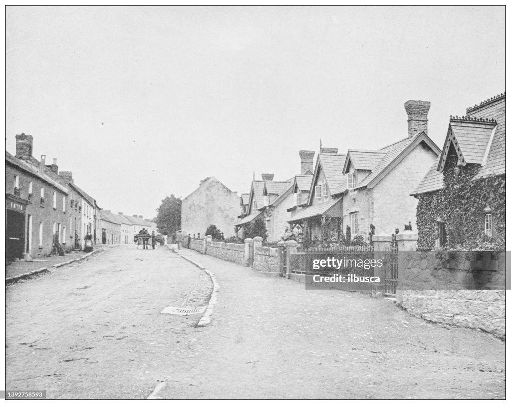 Antique photograph of Ireland: Gowran, County Kilkenny