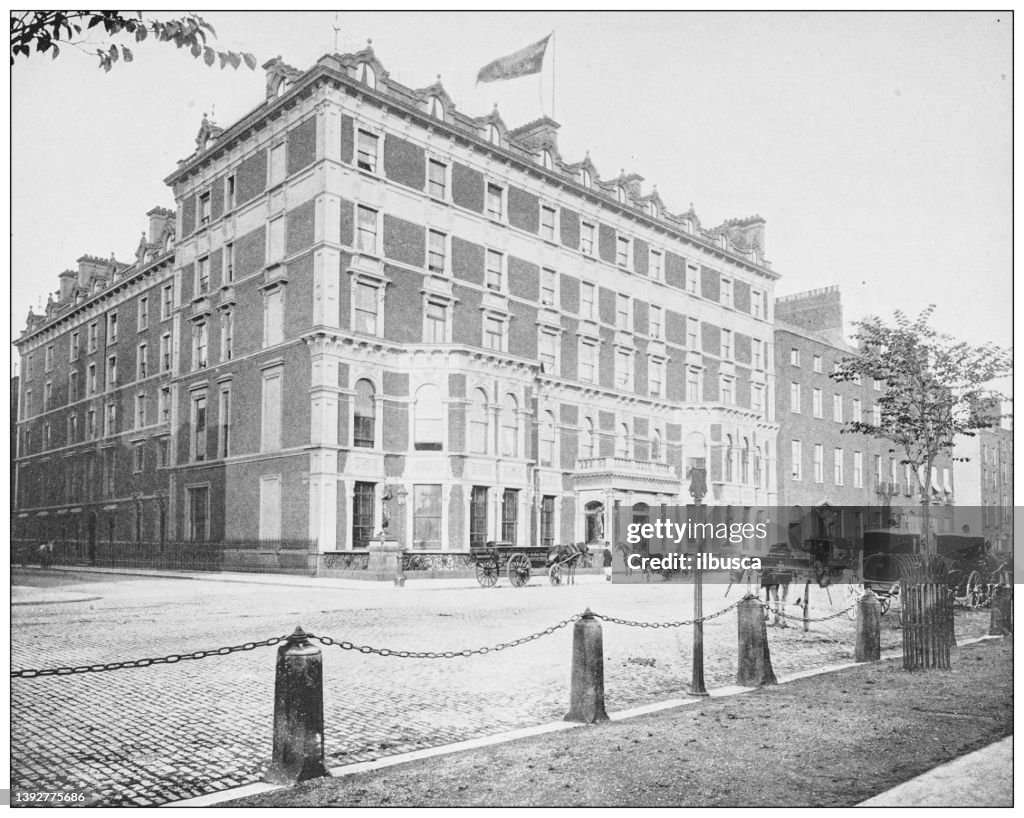 Antique photograph of Ireland: Shelbourne Hotel, Dublin