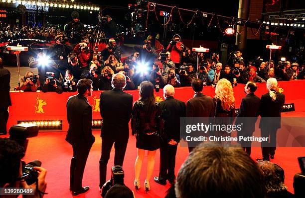 Jury members Jake Gyllenhaal, Anton Corbijn, Charlotte Gainsbourg, Mike Leigh, Francois Ozon, Barbara Sukowa, Asghar Farhadi and Boualem Sansal...