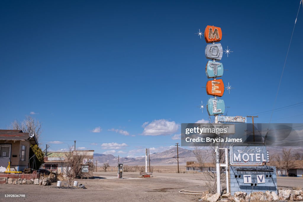 Vintage Neon Motel Sign