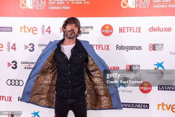 Actor and presenter Santi Millan attends the photocall of the BCN Film Fest 2022 inauguration on April 21, 2022 in Barcelona, Spain.