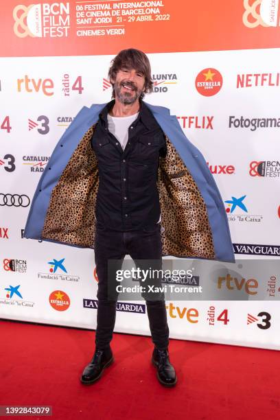 Actor and presenter Santi Millan attends the photocall of the BCN Film Fest 2022 inauguration on April 21, 2022 in Barcelona, Spain.