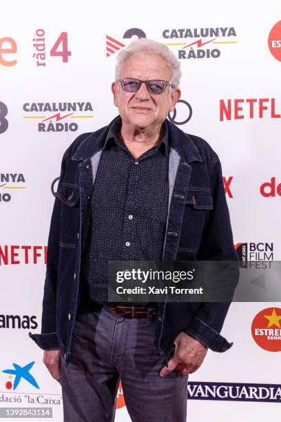 Producer Jeremy Thomas attends the photocall of the BCN Film Fest 2022 inauguration on April 21, 2022 in Barcelona, Spain.