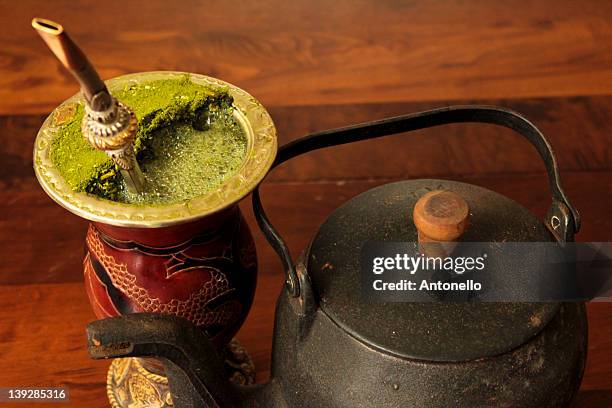 yerba mate or chimarrao - rio grande do sul state ストックフォトと画像