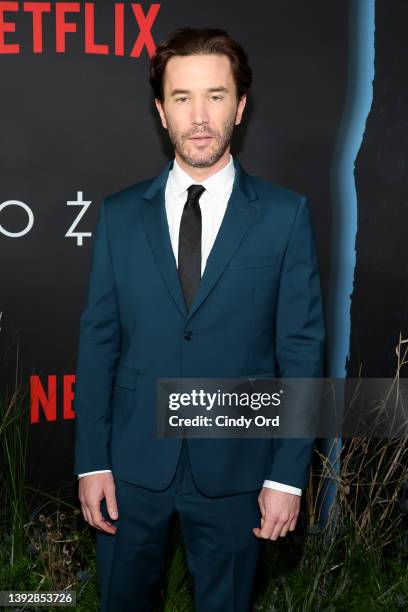 Tom Pelphrey attends the Netflix's "Ozark" Season 4 Premiere on April 21, 2022 in New York City.