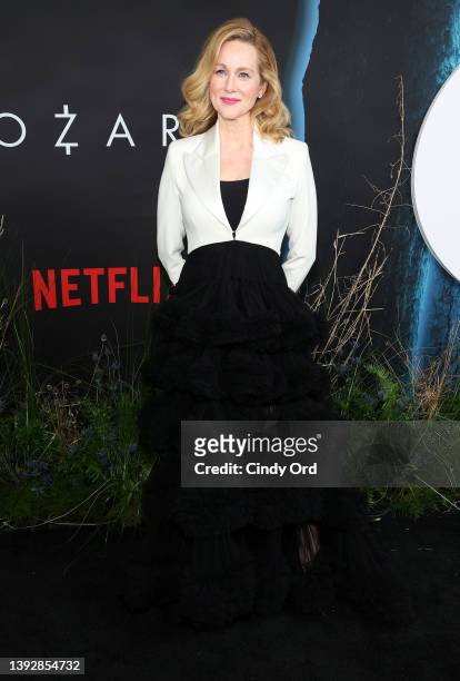 Laura Linney attends the Netflix's "Ozark" Season 4 Premiere on April 21, 2022 in New York City.