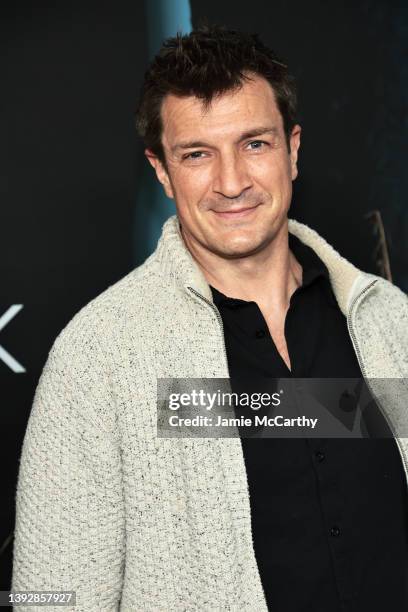 Nathan Fillion attends the Netflix's "Ozark" Season 4 Premiere on April 21, 2022 in New York City.