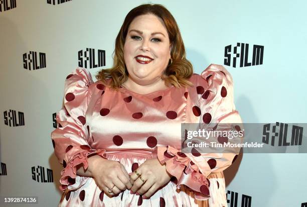 Chrissy Metz attends the 2022 San Francisco International Film Festival opening night premiere of "Stay Awake" at Spark Arts on April 21, 2022 in San...